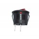 Διακόπτης για ενεργοποίηση φώτων 6a 250v 10a 125v με δύο υποδοχές