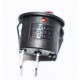 Διακόπτης για ενεργοποίηση φώτων 6a 250v 10a 125v με δύο υποδοχές