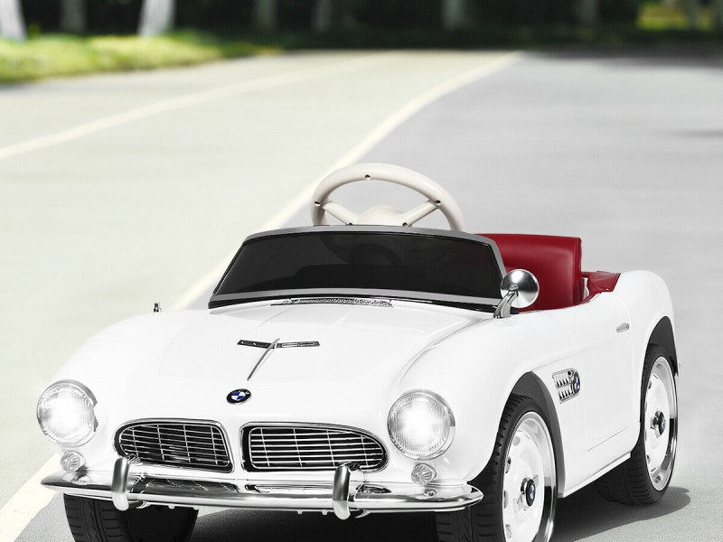 Ηλεκτροκίνητο Παιδικό Αυτοκίνητο Licensed BMW 507 Classic Vintage 12V Λευκό