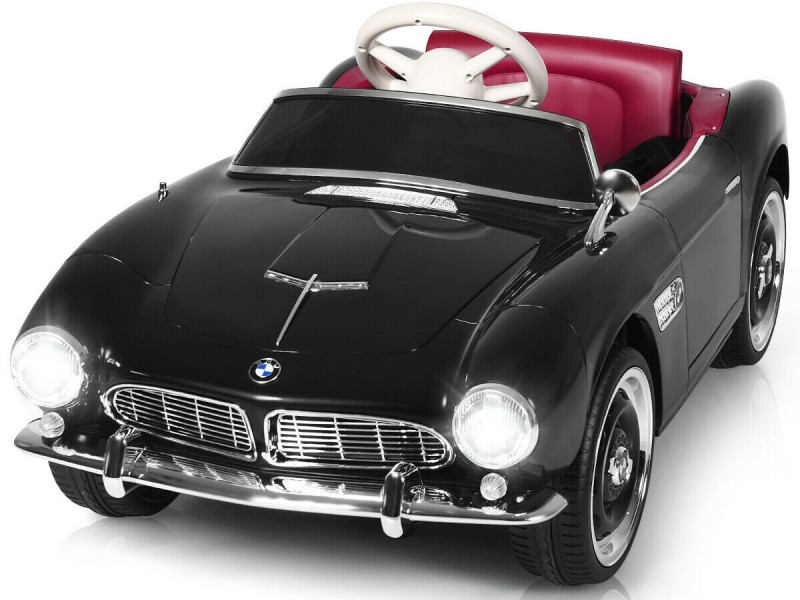 Ηλεκτροκίνητο Παιδικό Αυτοκίνητο Licensed BMW 507 Classic Vintage 12V Μαύρο 7083690