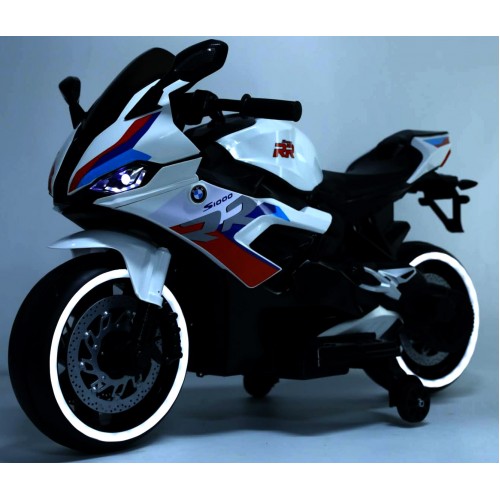 Ηλεκτροκίνητη παιδική μηχανή licensed BMW RR1000 12V σε μπλε