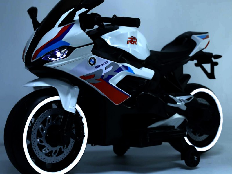Ηλεκτροκίνητη παιδική μηχανή licensed BMW RR1000 12V σε μπλε