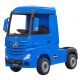 Ηλεκτροκίνητο Παιδικό Φορτηγό Mercedes Benz Actros Licensed 12V με Δερμάτινο Κάθισμα και Λάστιχα Τύπου Αυτοκινήτου σε μπλε χρώμα