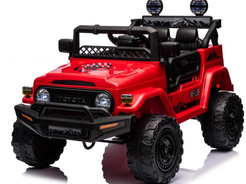 Ηλεκτροκίνητο Παιδικό Αυτοκίνητο Licensed Toyota FJ Cruiser 12v σε κόκκινο