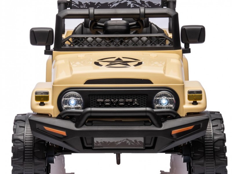 Ηλεκτροκίνητο Παιδικό Αυτοκίνητο Licensed Toyota FJ Cruiser 12v σε Χακί