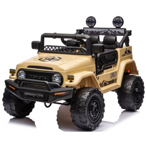 Ηλεκτροκίνητο Παιδικό Αυτοκίνητο Licensed Toyota FJ Cruiser 12v σε Χακί