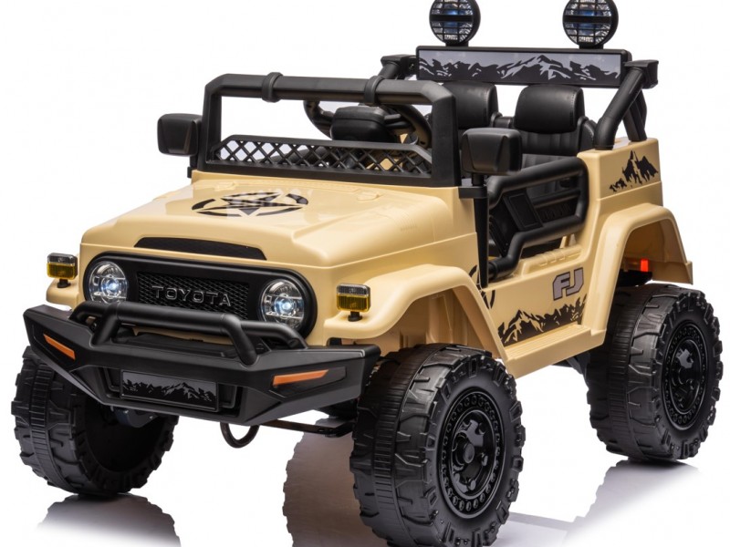 Ηλεκτροκίνητο Παιδικό Αυτοκίνητο Licensed Toyota FJ Cruiser 12v σε Χακί
