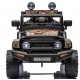 Ηλεκτροκίνητο Παιδικό Αυτοκίνητο Licensed Toyota FJ Cruiser 12v Μαύρο με σχέδια φύλλων