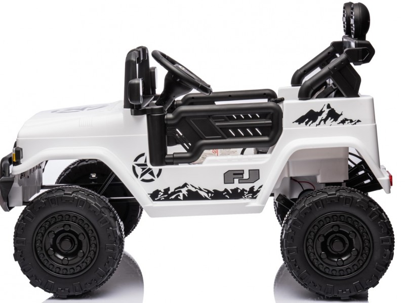 Ηλεκτροκίνητο Παιδικό Αυτοκίνητο Licensed Toyota FJ Cruiser 12v σε Λευκό