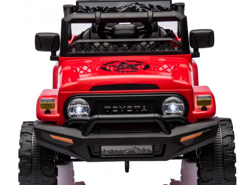 Ηλεκτροκίνητο Παιδικό Αυτοκίνητο Licensed Toyota FJ Cruiser 12v σε κόκκινο