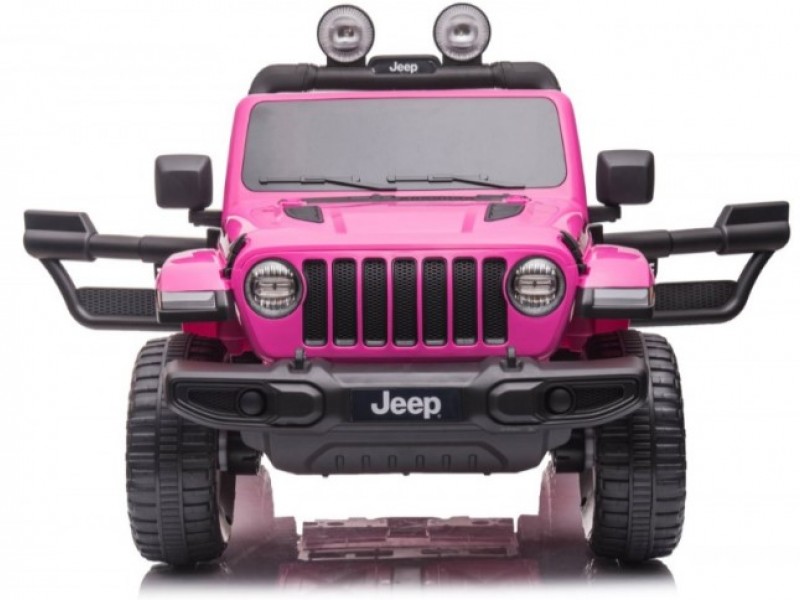 Ηλεκτροκίνητο Παιδικό Αυτοκίνητο Licensed Wrangler Rubicon Διθέσιο 12v ροζ