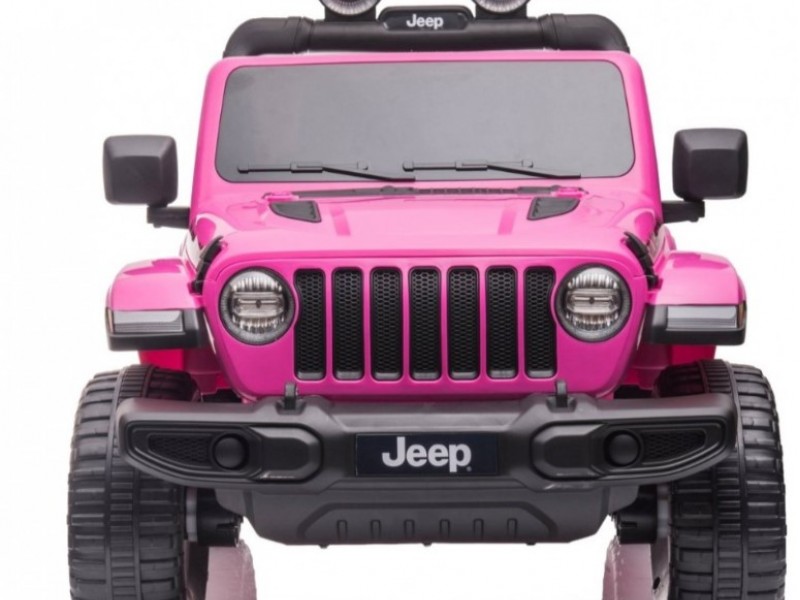 Ηλεκτροκίνητο Παιδικό Αυτοκίνητο Licensed Wrangler Rubicon Διθέσιο 12v ροζ