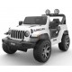 Ηλεκτροκίνητο Παιδικό Αυτοκίνητο Licensed Wrangler Rubicon Διθέσιο 12v Λευκό