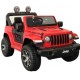 Ηλεκτροκίνητο Παιδικό Αυτοκίνητο Licensed Wrangler Rubicon Διθέσιο 12v Κόκκινο