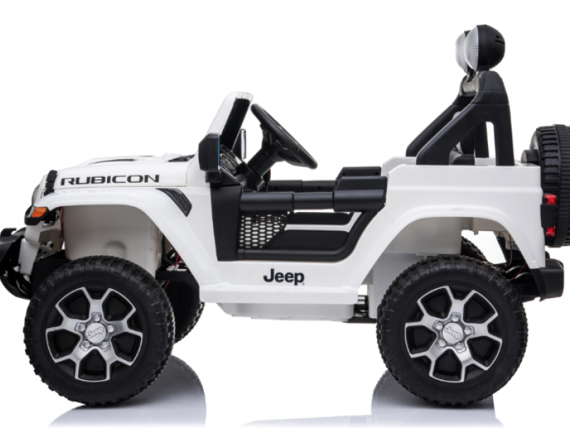 Ηλεκτροκίνητο Παιδικό Αυτοκίνητο Licensed Wrangler Rubicon Διθέσιο 12v Λευκό