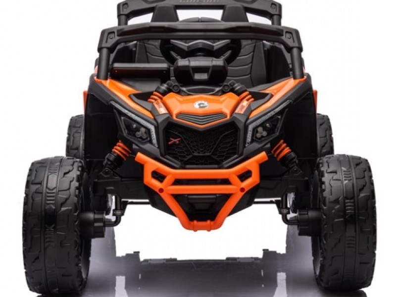 Ηλεκτροκίνητο παιδικό αυτοκίνητο Licensed Can AM Maverick UTV 12V σε πορτοκαλί
