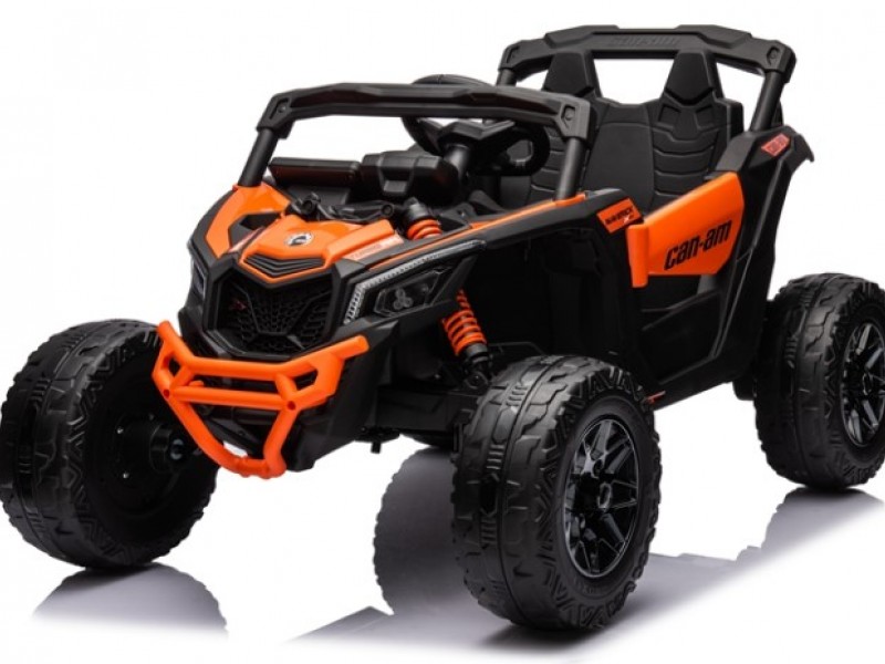 Ηλεκτροκίνητο παιδικό αυτοκίνητο Licensed Can AM Maverick UTV 12V σε πορτοκαλί