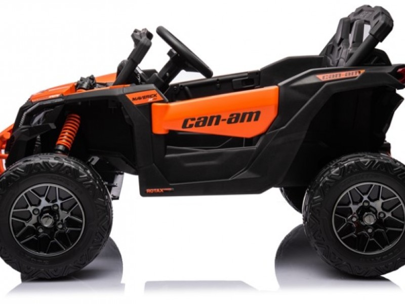 Ηλεκτροκίνητο παιδικό αυτοκίνητο Licensed Can AM Maverick UTV 12V σε πορτοκαλί