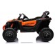 Ηλεκτροκίνητο παιδικό αυτοκίνητο Licensed Can AM Maverick UTV 12V σε πορτοκαλί