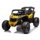 Ηλεκτροκίνητο παιδικό αυτοκίνητο Licensed Can AM Maverick UTV 12V σε κίτρινο
