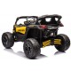 Ηλεκτροκίνητο παιδικό αυτοκίνητο Licensed Can AM Maverick UTV 12V σε κίτρινο