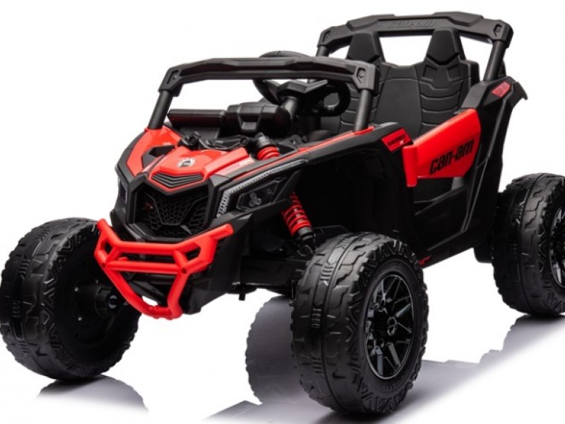 Ηλεκτροκίνητο παιδικό αυτοκίνητο Licensed Can AM Maverick UTV 12V σε κόκκινο
