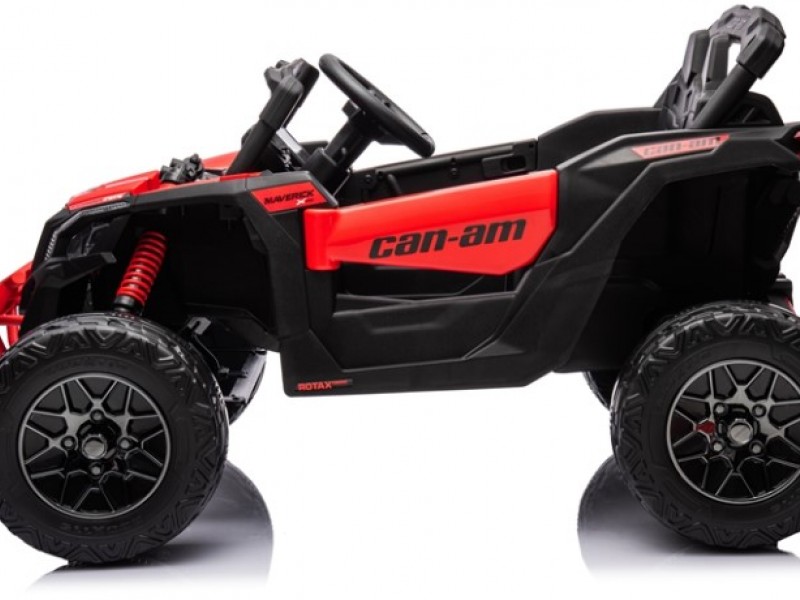 Ηλεκτροκίνητο παιδικό αυτοκίνητο Licensed Can AM Maverick UTV 12V σε κόκκινο