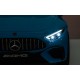 Ηλεκτροκίνητο Παιδικό αυτοκίνητο Licensed Mercedes AMG SL63 12V με δερμάτινα καθίσματα και ελαστικά τύπου αυτοκινήτου σε μπλε