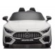 Ηλεκτροκίνητο Παιδικό αυτοκίνητο Licensed Mercedes AMG SL63 12V με δερμάτινα καθίσματα και ελαστικά τύπου αυτοκινήτου σε Λευκό