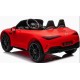 Ηλεκτροκίνητο Παιδικό αυτοκίνητο Licensed Mercedes AMG SL63 12V με δερμάτινα καθίσματα και ελαστικά τύπου αυτοκινήτου σε Κόκκινο