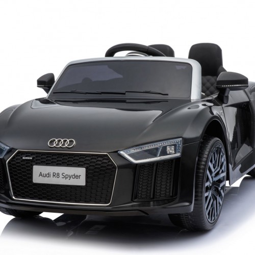 Ηλεκτροκίνητο Παιδικό Αυτοκίνητο Licensed Audi R8 Spyder 12V Μαύρο