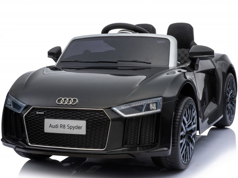 Ηλεκτροκίνητο Παιδικό Αυτοκίνητο Licensed Audi R8 Spyder 12V Μαύρο