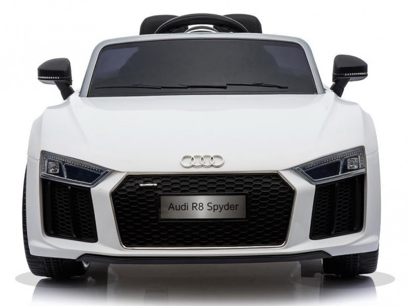 Ηλεκτροκίνητο Παιδικό Αυτοκίνητο Licensed Audi R8 Spyder 12V Λευκό