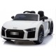 Ηλεκτροκίνητο Παιδικό Αυτοκίνητο Licensed Audi R8 Spyder 12V Λευκό