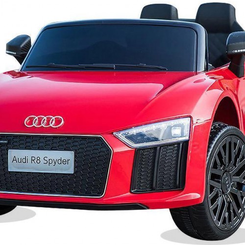 Ηλεκτροκίνητο Παιδικό Αυτοκίνητο Licensed Audi R8 Spyder 12V Κόκκινο