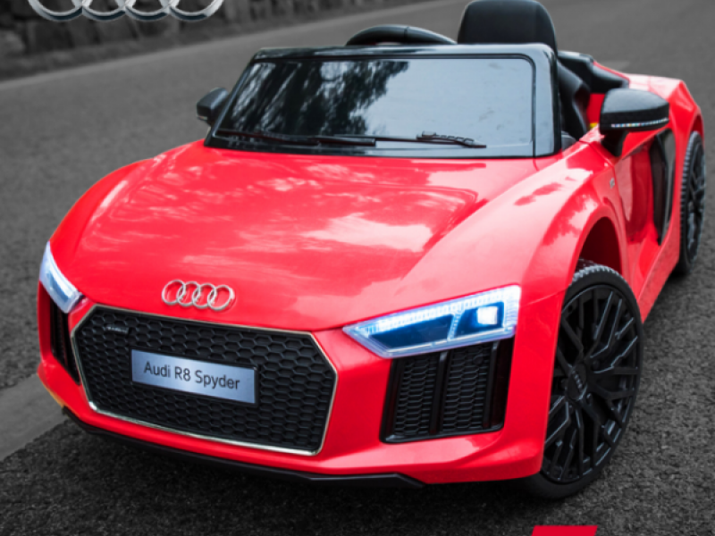 Ηλεκτροκίνητο Παιδικό Αυτοκίνητο Licensed Audi R8 Spyder 12V Κόκκινο