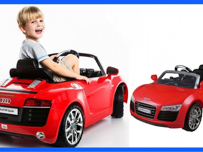 Ηλεκτροκίνητο Παιδικό Αυτοκίνητο Licensed Audi R8 Spyder 12V Κόκκινο