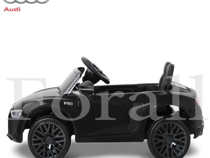 Ηλεκτροκίνητο Παιδικό Αυτοκίνητο Licensed Audi R8 Spyder 12V Μαύρο