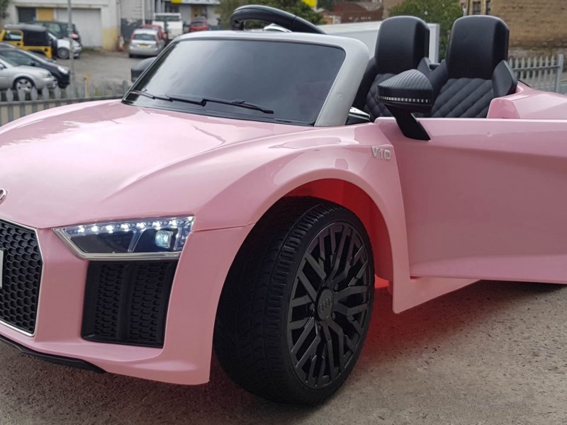 Ηλεκτροκίνητο Παιδικό Αυτοκίνητο Licensed Audi R8 Spyder 12V Ροζ