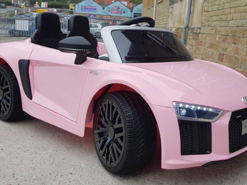 Ηλεκτροκίνητο Παιδικό Αυτοκίνητο Licensed Audi R8 Spyder 12V Ροζ