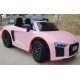 Ηλεκτροκίνητο Παιδικό Αυτοκίνητο Licensed Audi R8 Spyder 12V Ροζ