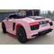 Ηλεκτροκίνητο Παιδικό Αυτοκίνητο Licensed Audi R8 Spyder 12V Ροζ