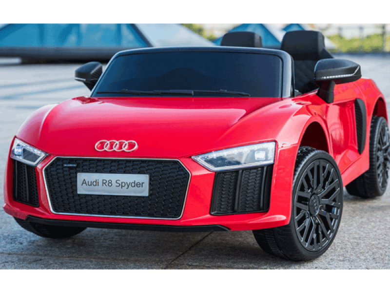 Ηλεκτροκίνητο Παιδικό Αυτοκίνητο Licensed Audi R8 Spyder 12V Κόκκινο
