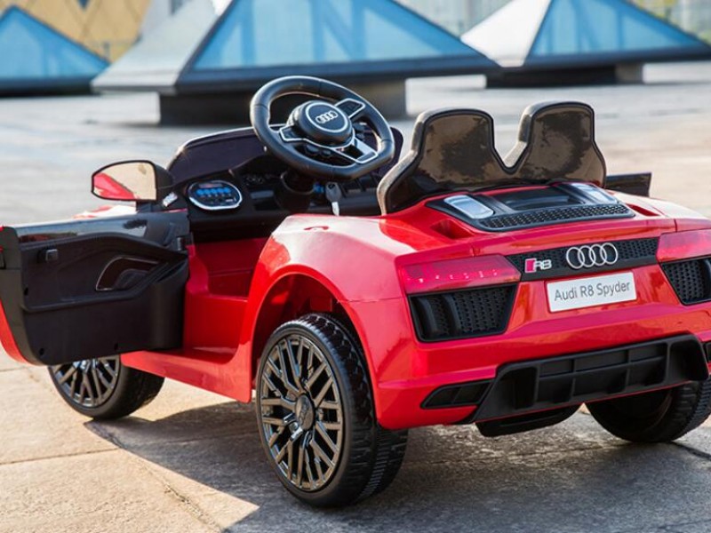 Ηλεκτροκίνητο Παιδικό Αυτοκίνητο Licensed Audi R8 Spyder 12V Κόκκινο