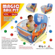 Παιδικός Παιδότοπος Παιχνιδιού Magic Car Ball pit 2 σε 1 με 100 μπαλάκια