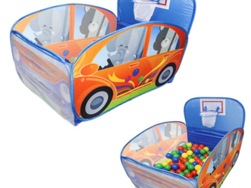 Παιδικός Παιδότοπος Παιχνιδιού Magic Car Ball pit 2 σε 1 με 100 μπαλάκια
