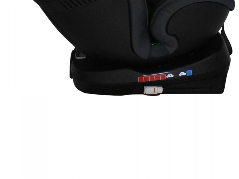 Καθισματάκι αυτοκινήτου Baby Plus ONE isofix για βάρος 0 έως 36kg περιστρεφόμενο 360 μοίρες σε μαύρο
