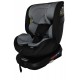 Καθισματάκι αυτοκινήτου Baby Plus ONE isofix για βάρος 0 έως 36kg περιστρεφόμενο 360 μοίρες σε μαύρο με σκούρο γκρι