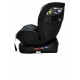 Καθισματάκι αυτοκινήτου Baby Plus ONE isofix για βάρος 0 έως 36kg περιστρεφόμενο 360 μοίρες σε μαύρο με σκούρο γκρι