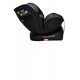 Καθισματάκι αυτοκινήτου Baby Plus ONE isofix για βάρος 0 έως 36kg περιστρεφόμενο 360 μοίρες σε μαύρο με σκούρο γκρι